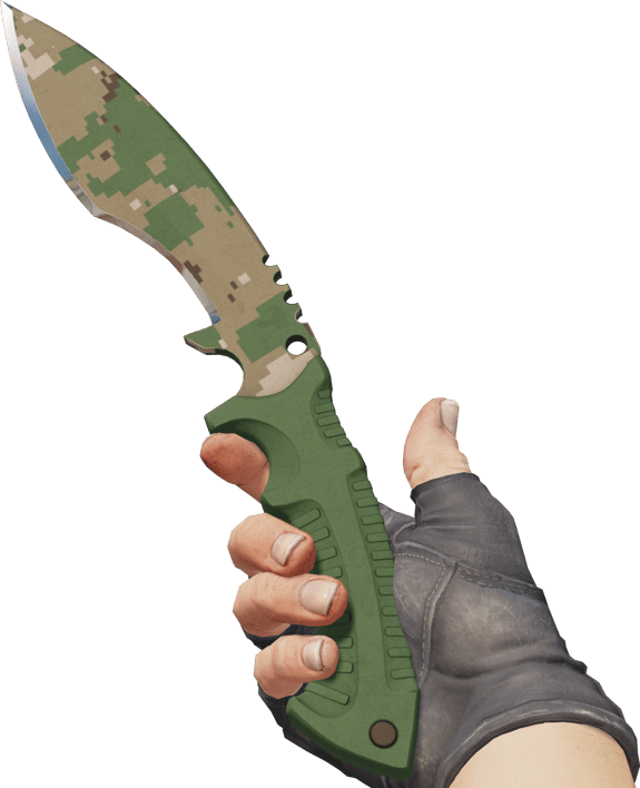 Preview image 3 of ★ StatTrak™ Kukri Knife | Forest DDPAT (Minimal Wear)
