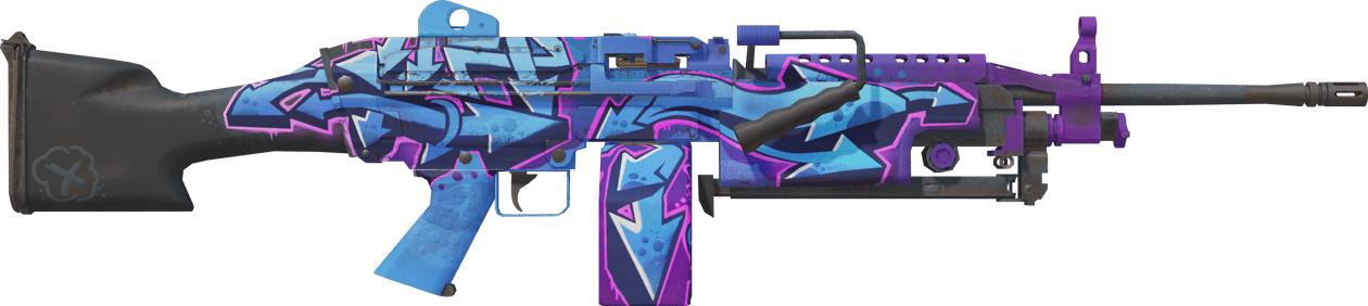 Preview image 2 of StatTrak™ M249 | Downtown (Suoraan tehtaalta)