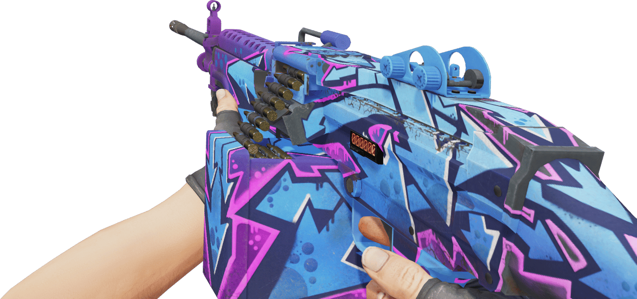 Preview image 3 of StatTrak™ M249 | Downtown (Suoraan tehtaalta)