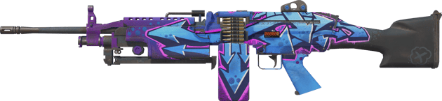 StatTrak™ M249 | Centro urbano (Casi nuevo)