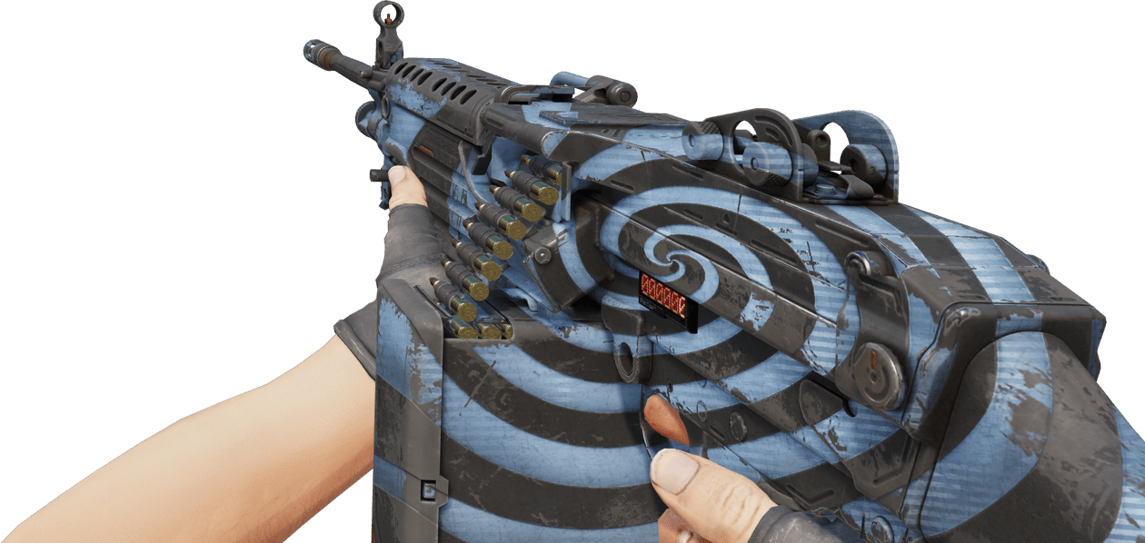 Preview image 3 of StatTrak™ M249 | Hipnosis (Bastante desgastado)