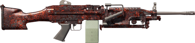 Preview image 2 of StatTrak™ M249 | 岩漿 (全新出廠)