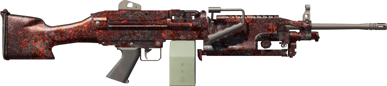 Preview image 2 of StatTrak™ M249 | 岩漿 (全新出廠)