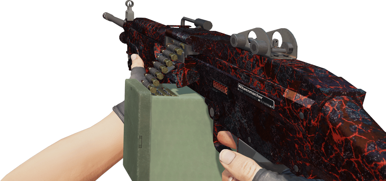 Preview image 3 of StatTrak™ M249 | 岩漿 (全新出廠)