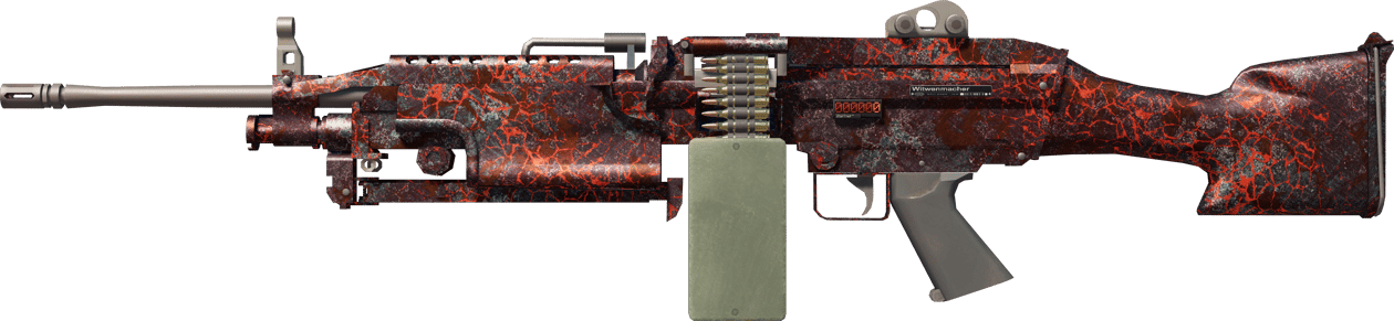 Preview image 1 of StatTrak™ M249 | 岩漿 (全新出廠)