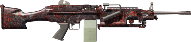 Preview image 2 of StatTrak™ M249 | Magma (Testado no Terreno)
