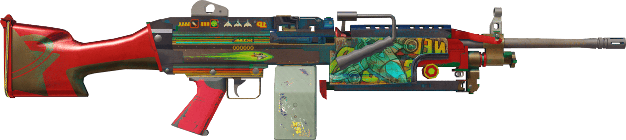 Preview image 2 of StatTrak™ M249 | Nebula Crusader (Gasto)