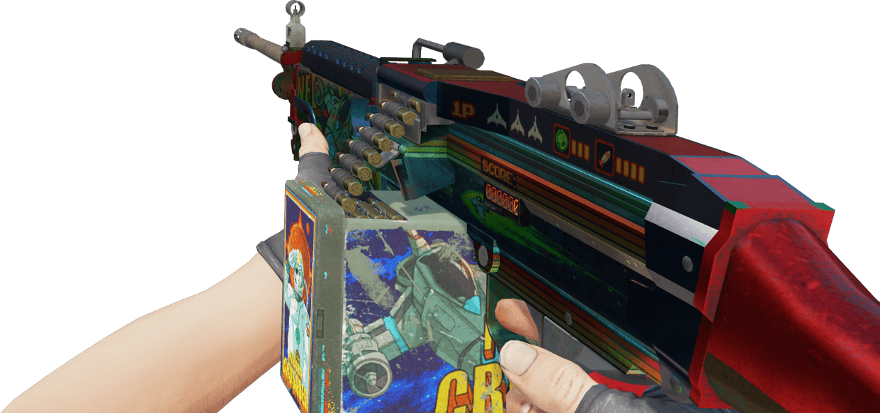 Preview image 3 of StatTrak™ M249 | Nebula Crusader (Gasto)