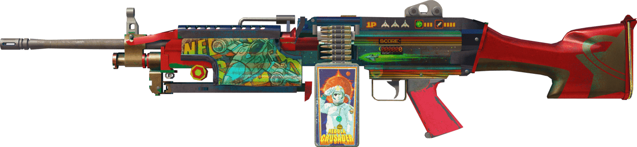 Preview image 1 of StatTrak™ M249 | Nebula Crusader (Gasto)
