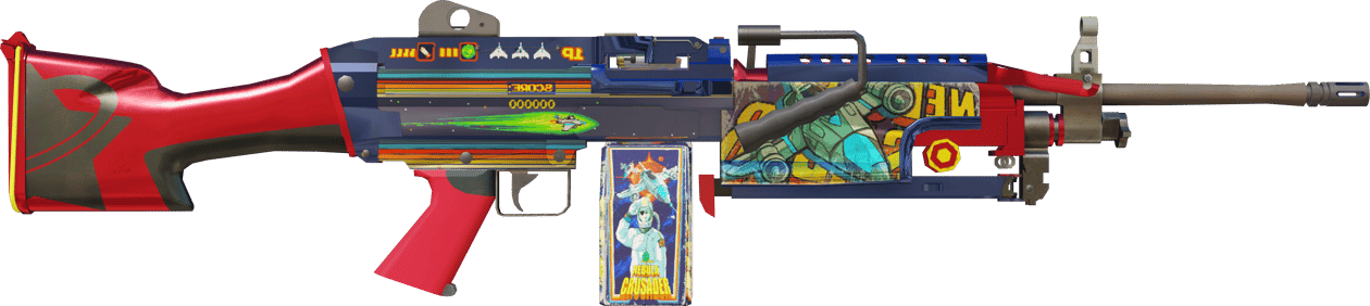 Preview image 2 of StatTrak™ M249 | Croisade nébuleuse (Neuve)