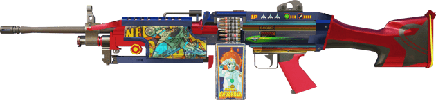 StatTrak™ M249 | Croisade nébuleuse (Neuve)