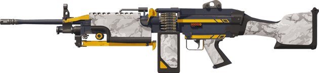 StatTrak™ M249 | Widmo (lekkie zużycie)