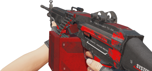 Preview image 3 of StatTrak™ M249 | Sistem Kilidi (Savaş Görmüş)