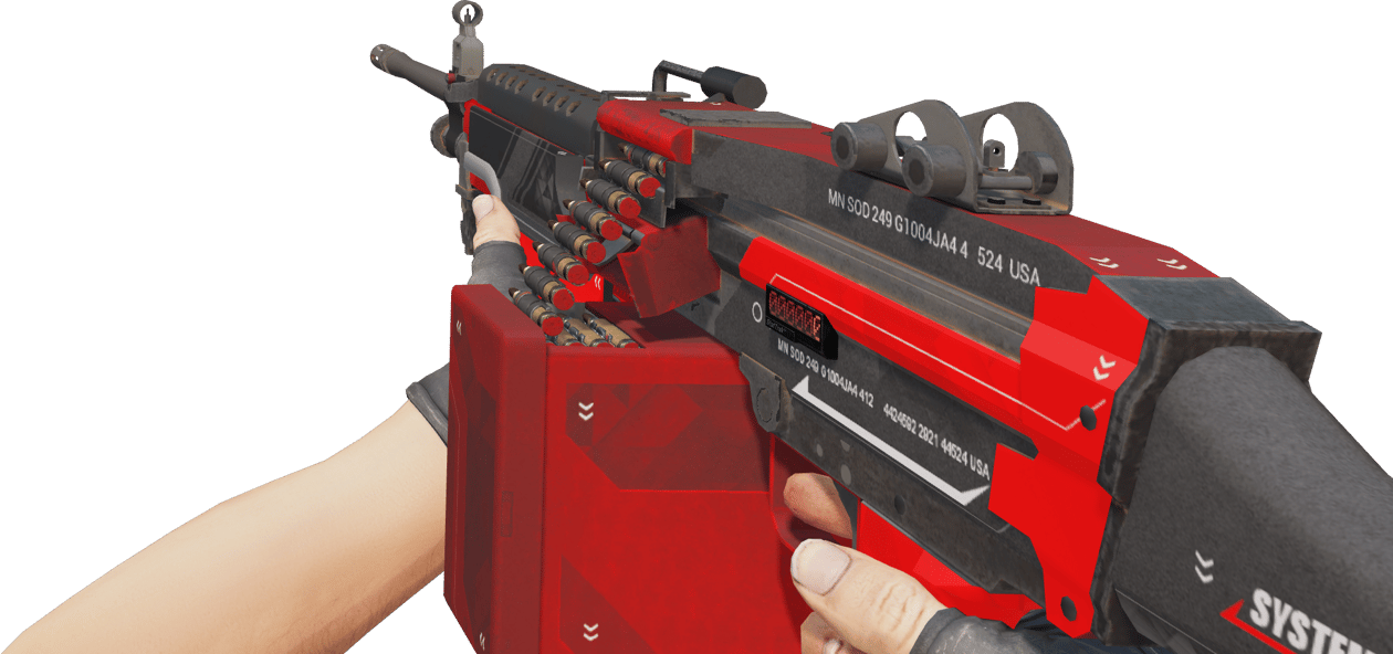 Preview image 3 of StatTrak™ M249 | 系统锁定 (崭新出厂)