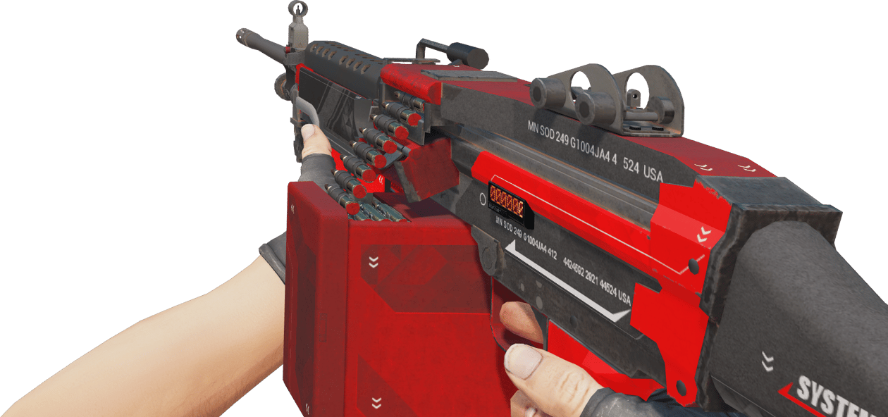 Preview image 3 of StatTrak™ M249 | System Lock (Testato sul campo)