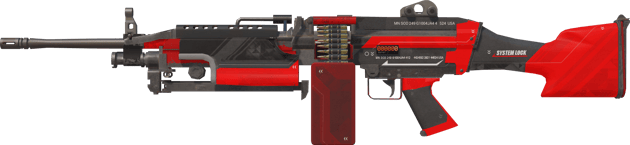 StatTrak™ M249 | Lukitus (Käytössä kokeiltu)