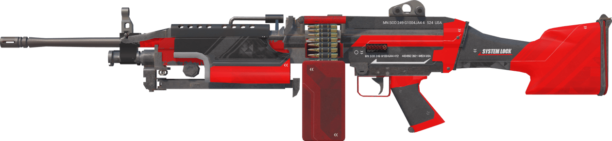 Preview image 1 of StatTrak™ M249 | System Lock (新品同様)