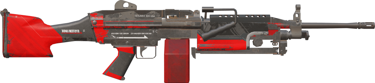 Preview image 2 of StatTrak™ M249 | System Lock (Consumato)
