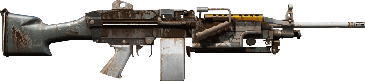 Preview image 2 of StatTrak™ M249 | Warbird (Testado no Terreno)