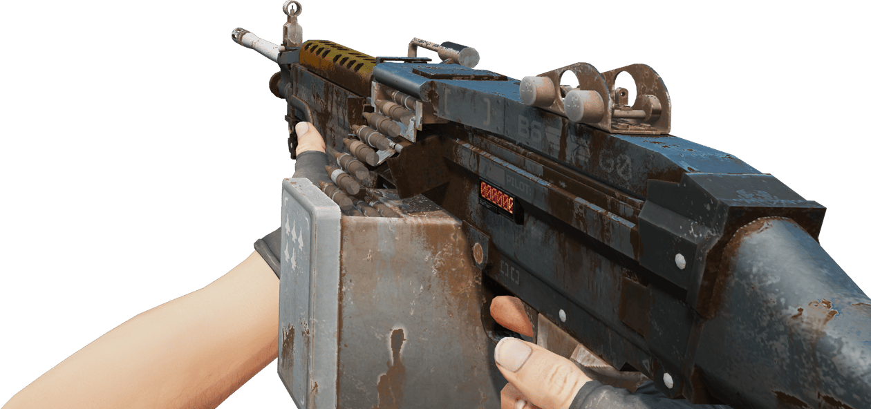 Preview image 3 of StatTrak™ M249 | Warbird (Testado no Terreno)