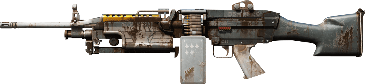 Preview image 1 of StatTrak™ M249 | Warbird (Com Pouco Uso)