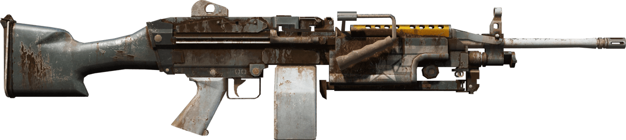 Preview image 2 of StatTrak™ M249 | Warbird (Well-Worn)