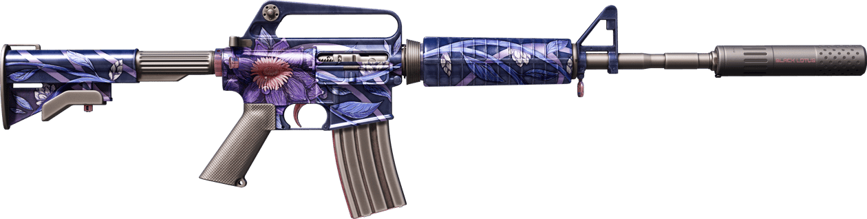 Preview image 2 of StatTrak™ M4A1-S | Black Lotus (Usura minima)