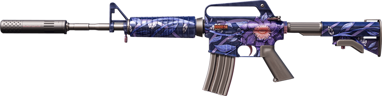 Preview image 1 of StatTrak™ M4A1-S | Black Lotus (Usura minima)