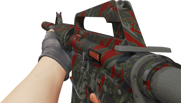 Preview image 3 of StatTrak™ M4A1-S | Sangre de tigre (Algo desgastado)