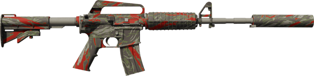 Preview image 2 of StatTrak™ M4A1-S | Sangre de tigre (Casi nuevo)