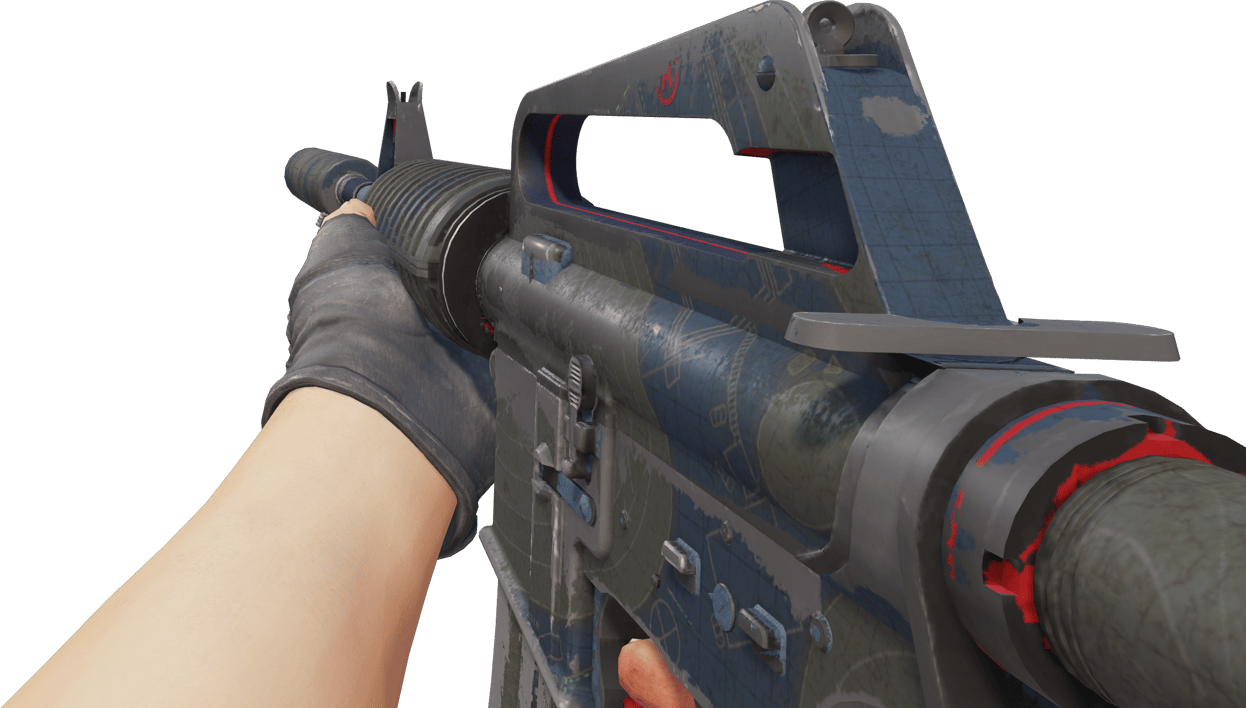 Preview image 3 of StatTrak™ M4A1-S | Briefing (戦いで傷ついた)