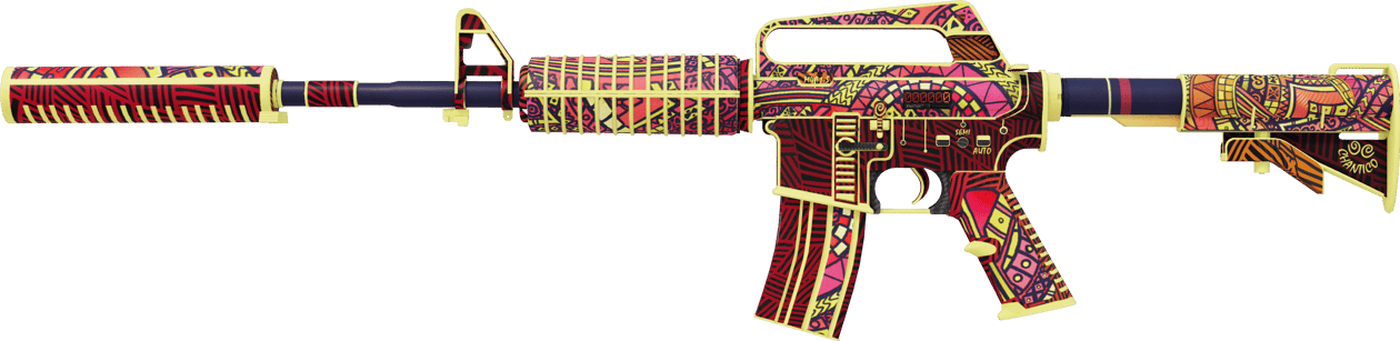 Preview image 1 of StatTrak™ M4A1-S | Chantico's Fire (Usura minima)