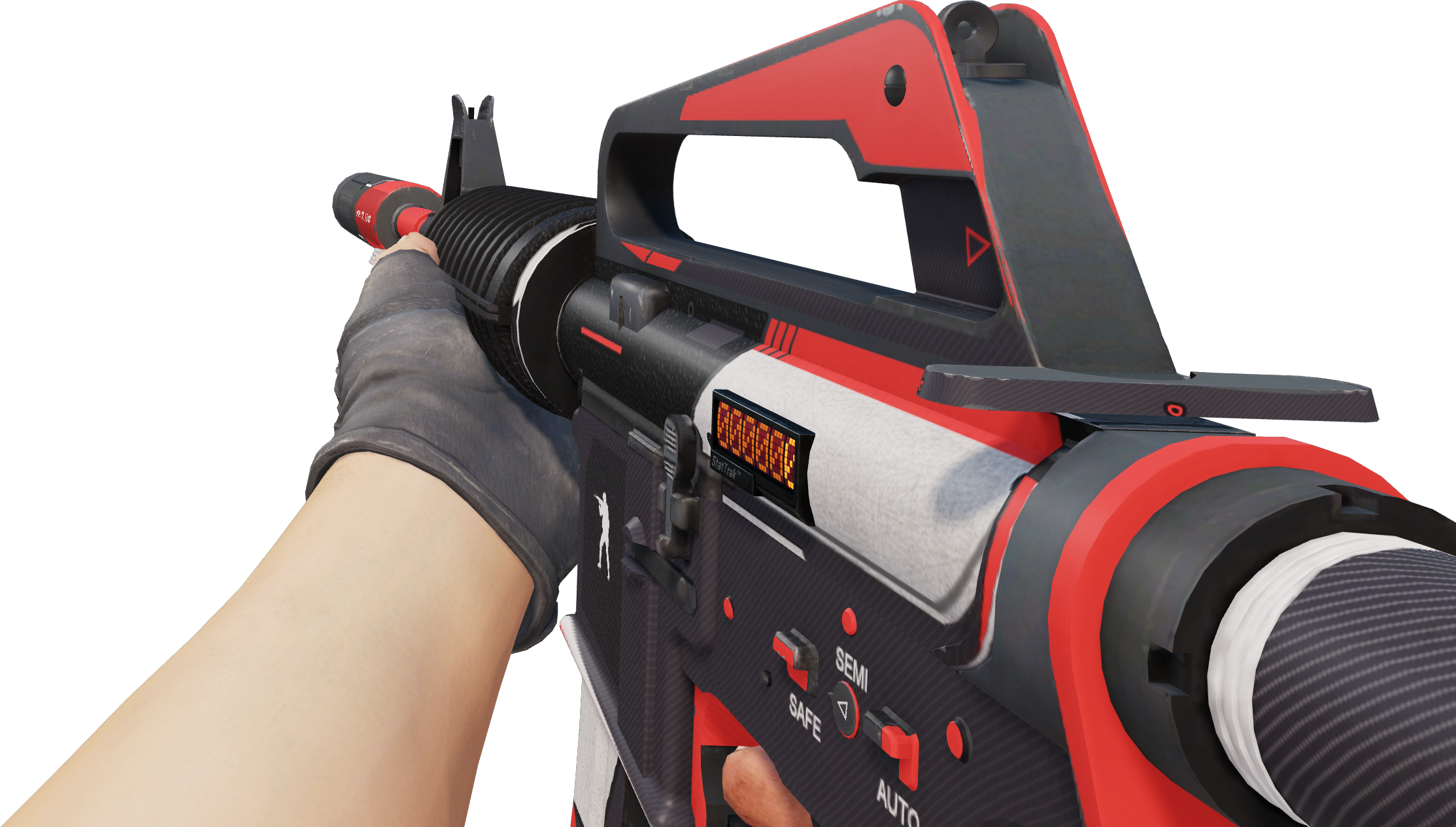 超激レア■THE 4 SKINS_4 SKINS_Mサイズ_T_当時物_新古 M4A1消音版| 次时代- Skins Wiki