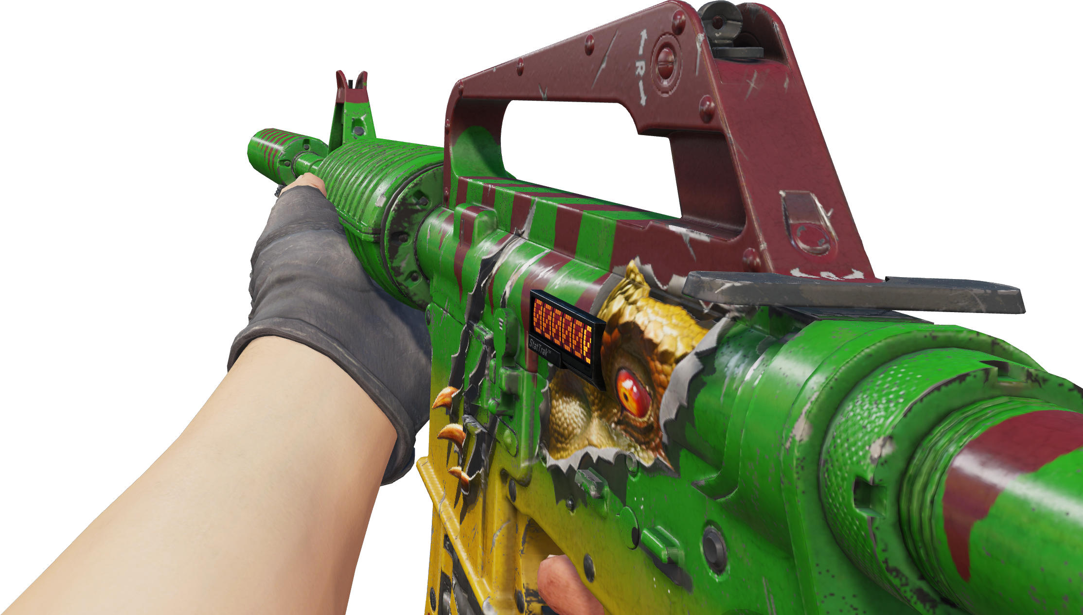 Preview image 4 of StatTrak™ M4A1-S | 艾姆四龍 (戰場實測)