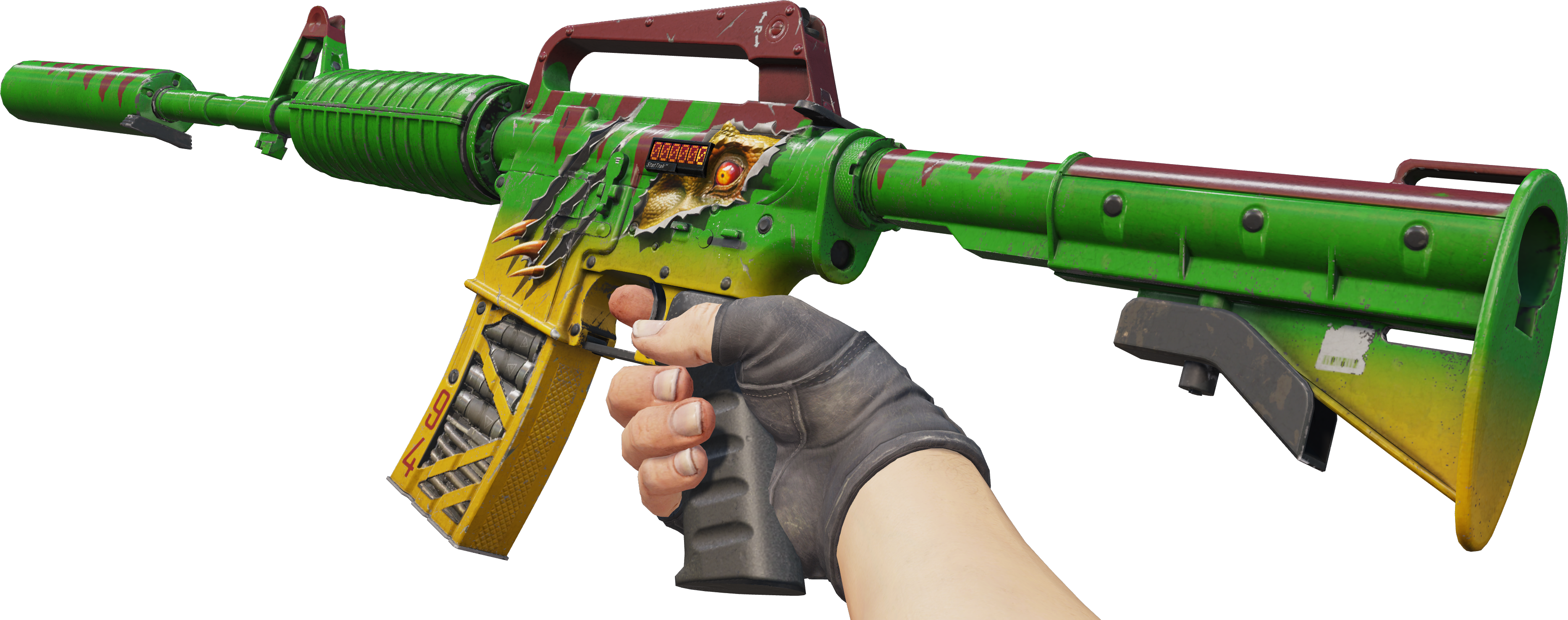 Preview image 3 of StatTrak™ M4A1-S | 艾姆四龍 (戰場實測)