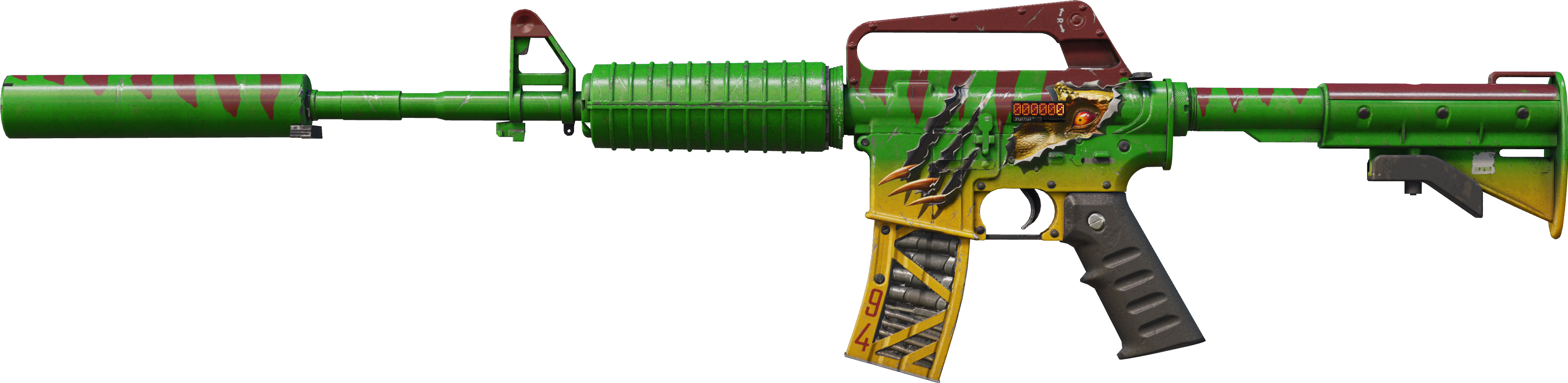 Preview image 1 of StatTrak™ M4A1-S | 艾姆四龍 (戰場實測)