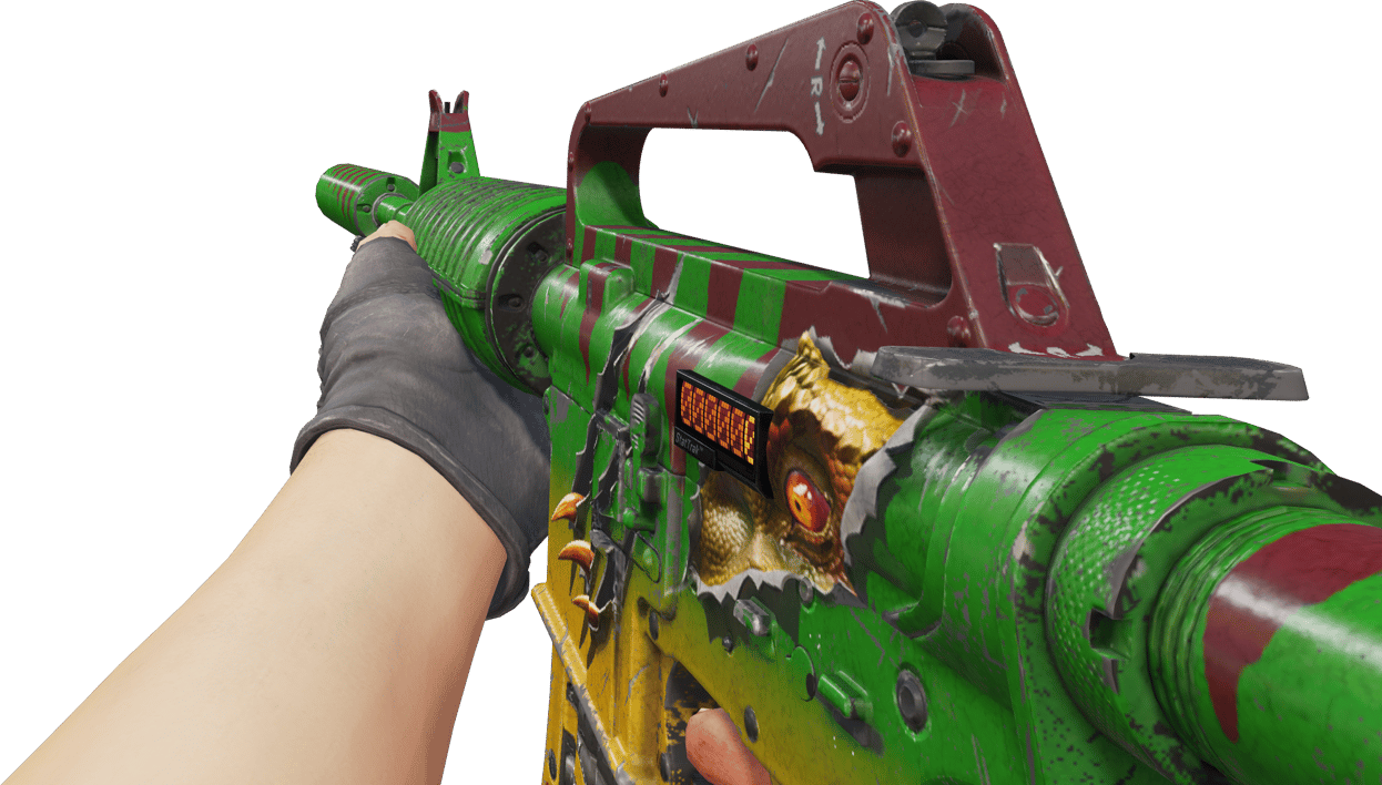 Preview image 3 of StatTrak™ M4A1-S | Emphorosaur-S (มีรอยถลอกอย่างมาก)