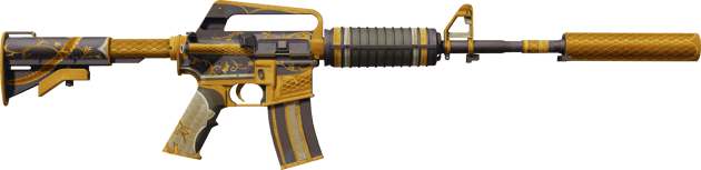 Preview image 2 of StatTrak™ M4A1-S | Golden Coil (Well-Worn)