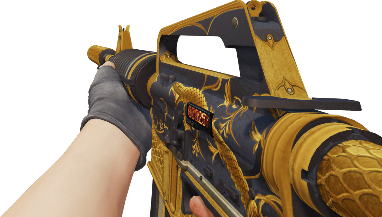 Preview image 3 of StatTrak™ M4A1-S | Golden Coil (WW - Khá mòn)