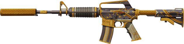 StatTrak™ M4A1-S | Golden Coil (Well-Worn)
