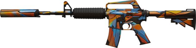 StatTrak™ M4A1-S | Leaded Glass (ถลอกปอกเปิกจากการรบ)