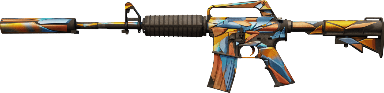 Preview image 1 of StatTrak™ M4A1-S | Leaded Glass (WW - Khá mòn)