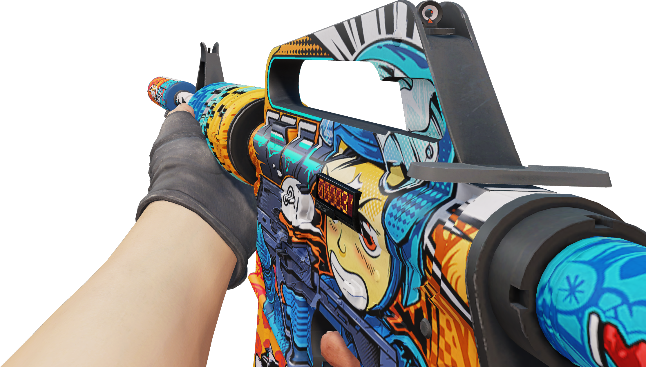 Preview image 4 of StatTrak™ M4A1-S | Gracz 2 (lekkie zużycie)