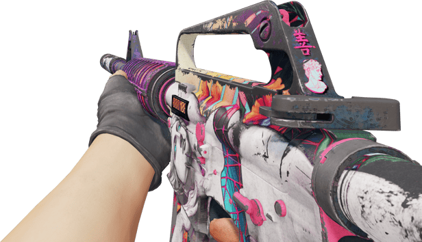 Preview image 3 of StatTrak™ M4A1-S | Vaporwave (Reissussa rähjääntynyt)
