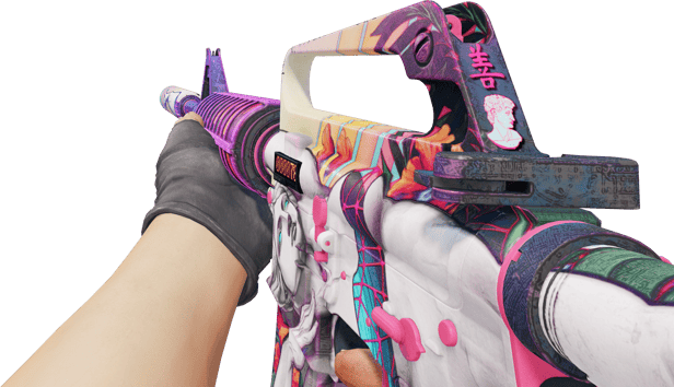 Preview image 3 of StatTrak™ M4A1-S | Vaporwave (Minimale Gebrauchsspuren)
