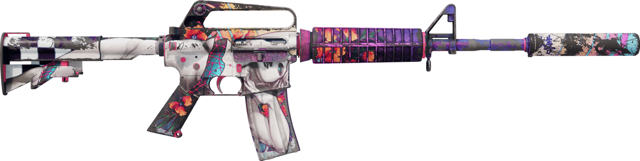 Preview image 2 of StatTrak™ M4A1-S | Vaporwave (かなり摩耗)