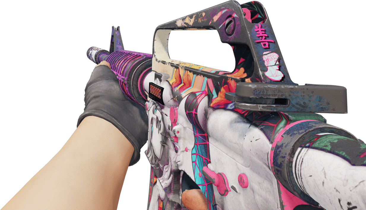 Preview image 3 of StatTrak™ M4A1-S | Vaporwave (かなり摩耗)