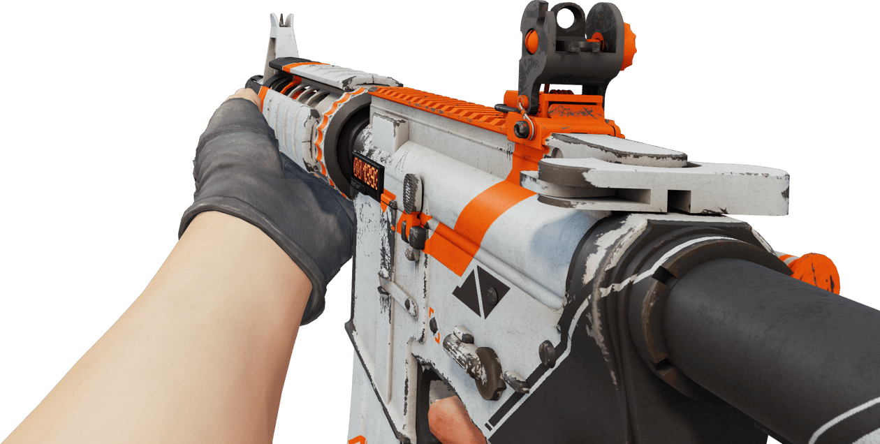 Preview image 3 of StatTrak™ M4A4 | Asiimov (po ciężkich walkach)