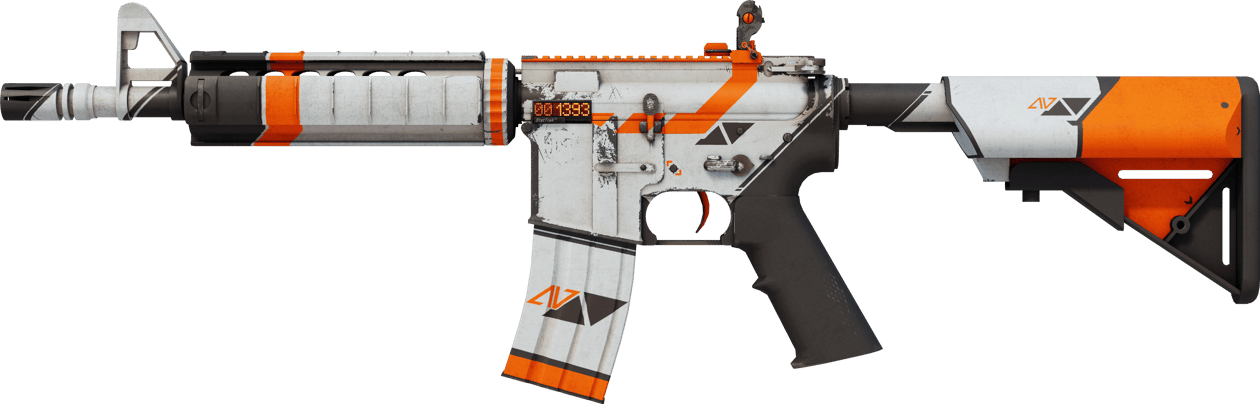 Preview image 1 of StatTrak™ M4A4 | Asiimov (po ciężkich walkach)
