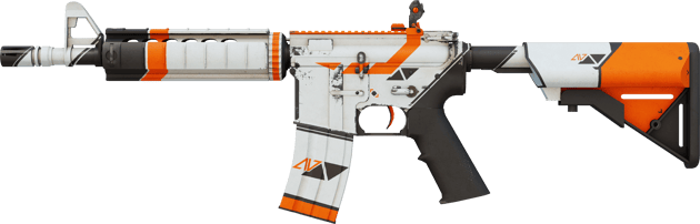 StatTrak™ M4A4 | Asiimov (mocne zużycie)